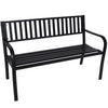 Wallaroo Steel Outdoor Garden Bench - Modern - OZ Home Deals