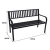Wallaroo Steel Outdoor Garden Bench - Modern - OZ Home Deals
